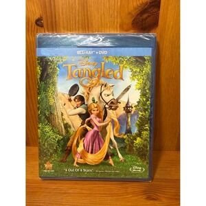 Disney Tangled Blu Ray DVD Combo Pack 2 Disc Set New Factory Sealed